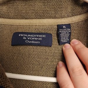 Roundtree & Yorke Outdoors mens pullover